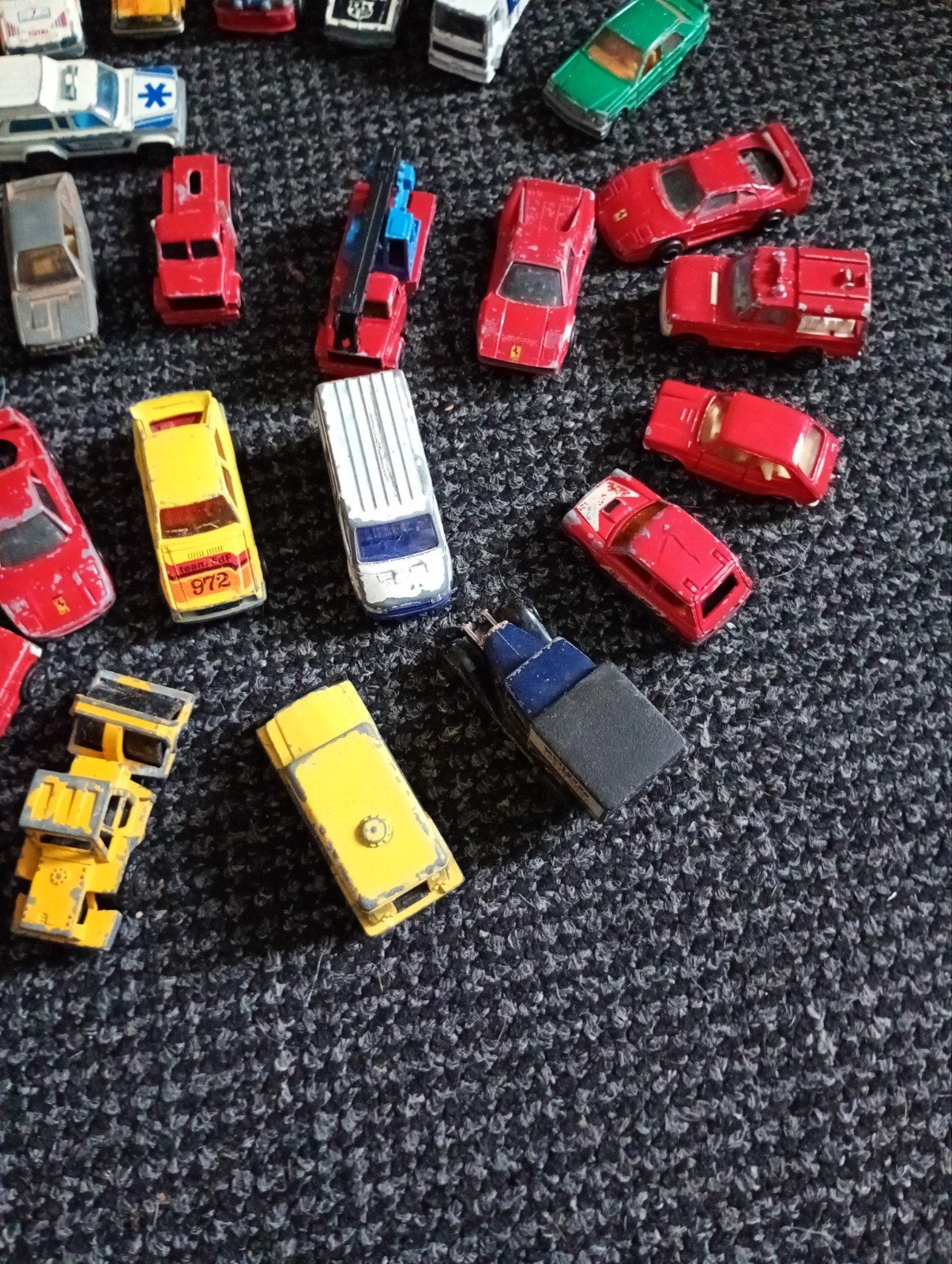 Matchbox en Majorette, 60 stuks, Ophalen of Verzenden, Gebruikt, Auto