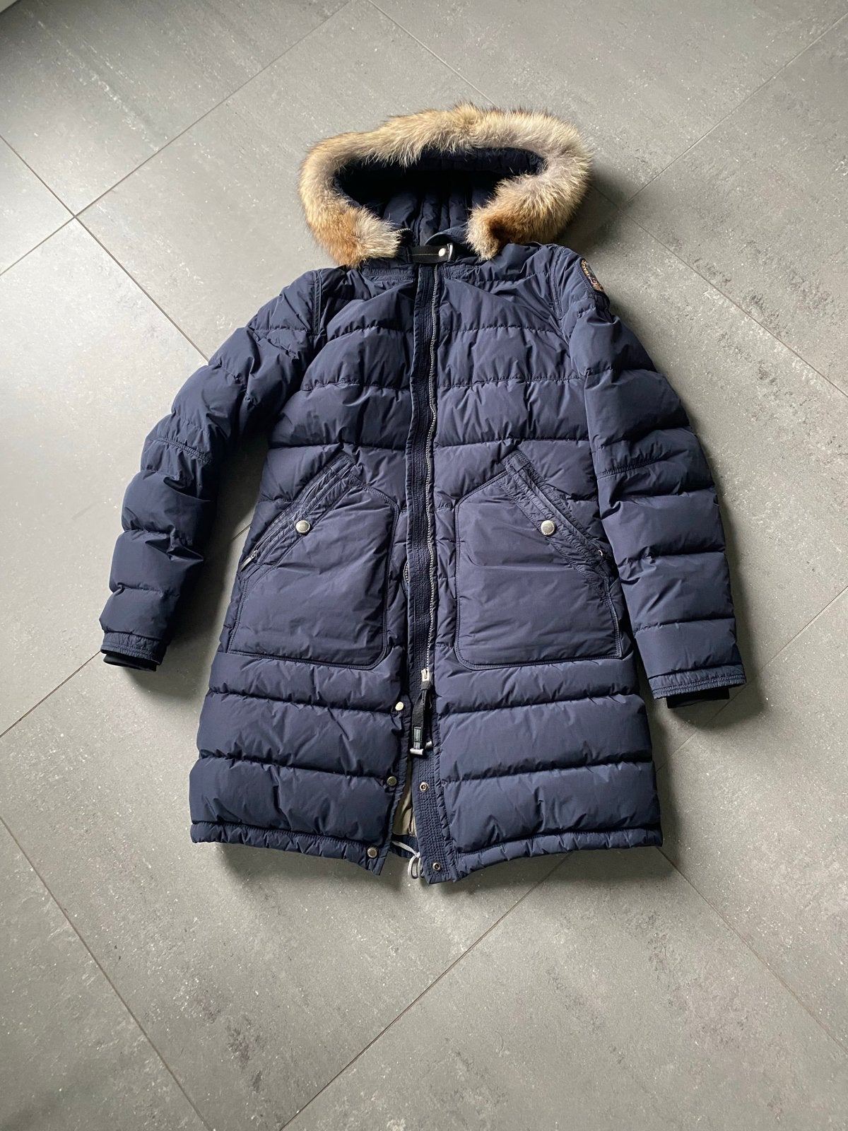 Parajumpers winterjas maat M, Kleding | Dames, Jassen | Winter, Ophalen of Verzenden, Zo goed als nieuw, Maat 38/40 (M), Blauw
