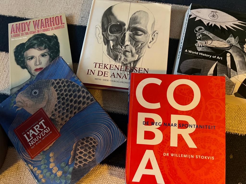 Kunstboeken o.a. a world history of art honour & Flemming, Ophalen