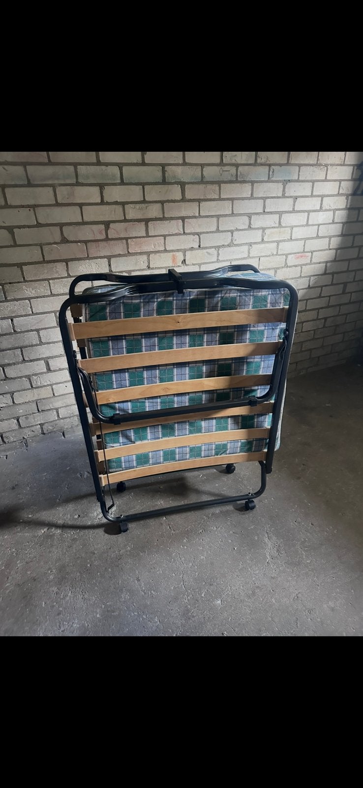 Opklapbed, Ophalen, Eenpersoons, 190 cm of minder, Zo goed als nieuw