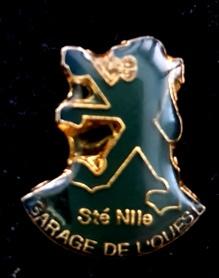 Peugeot Garage De L'Quest pin, Verzenden, Nieuw, Transport, Speldje of Pin