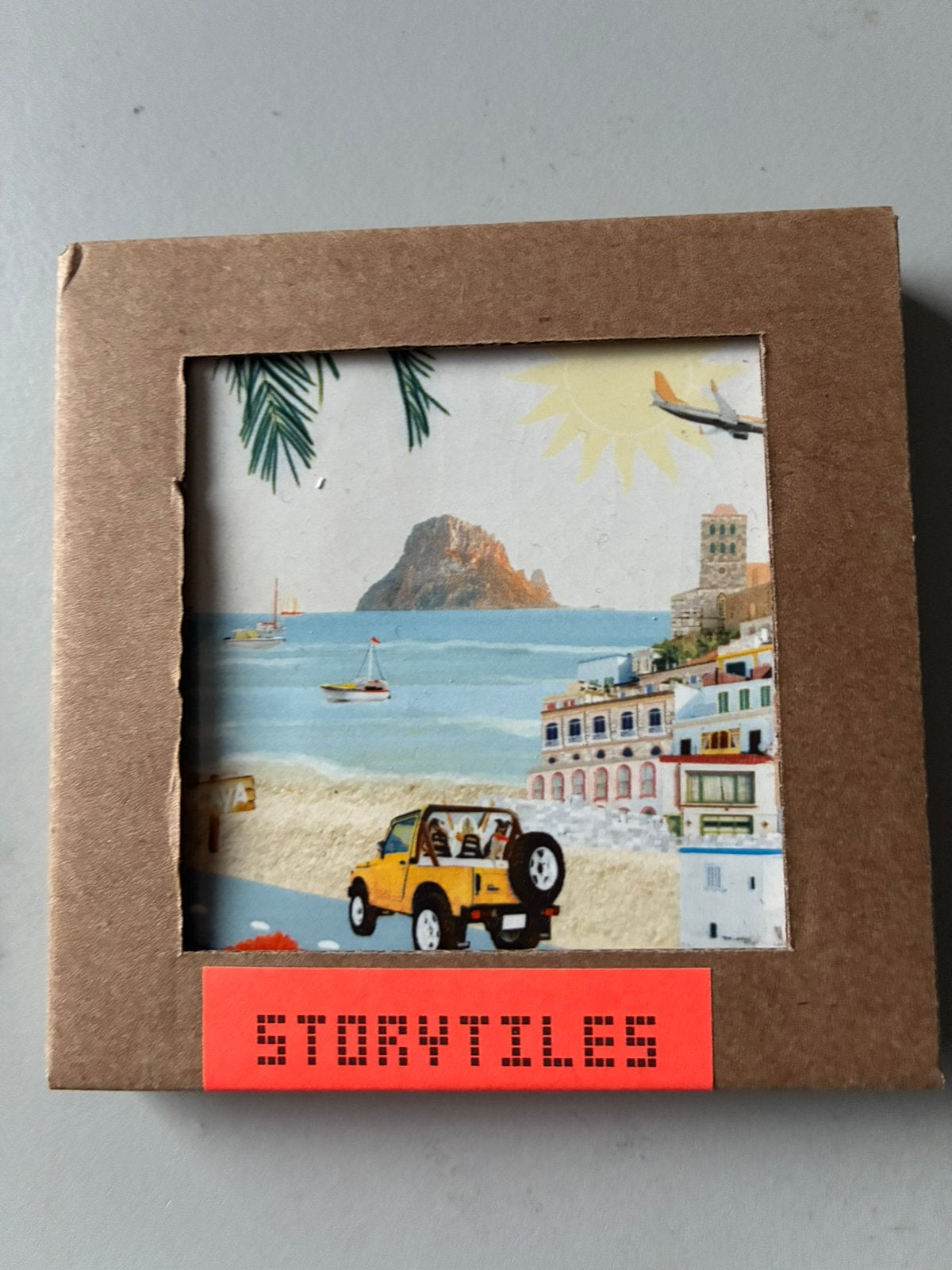 Storytiles tegeltje Ibiza, Nieuw, Steen/keramiek, Ophalen of Verzenden, 10 cm