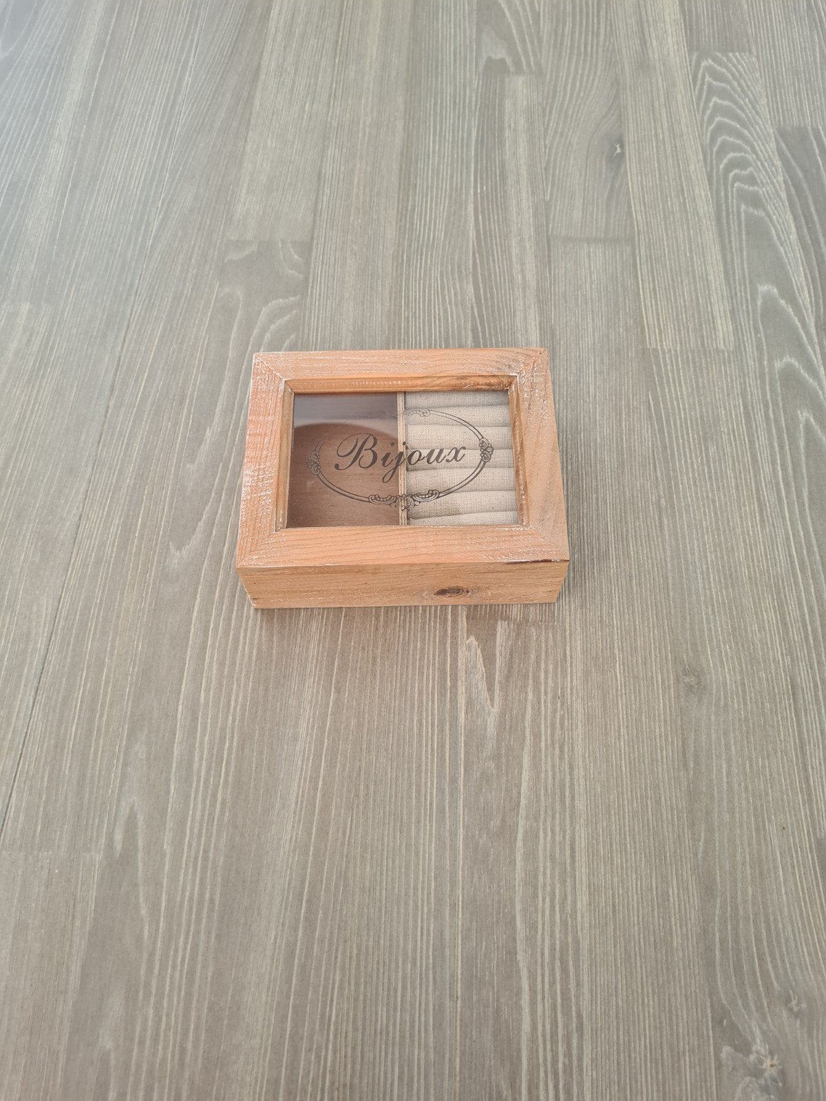 Nieuw sieraden doosje hout, Ophalen of Verzenden, Nieuw, Bruin