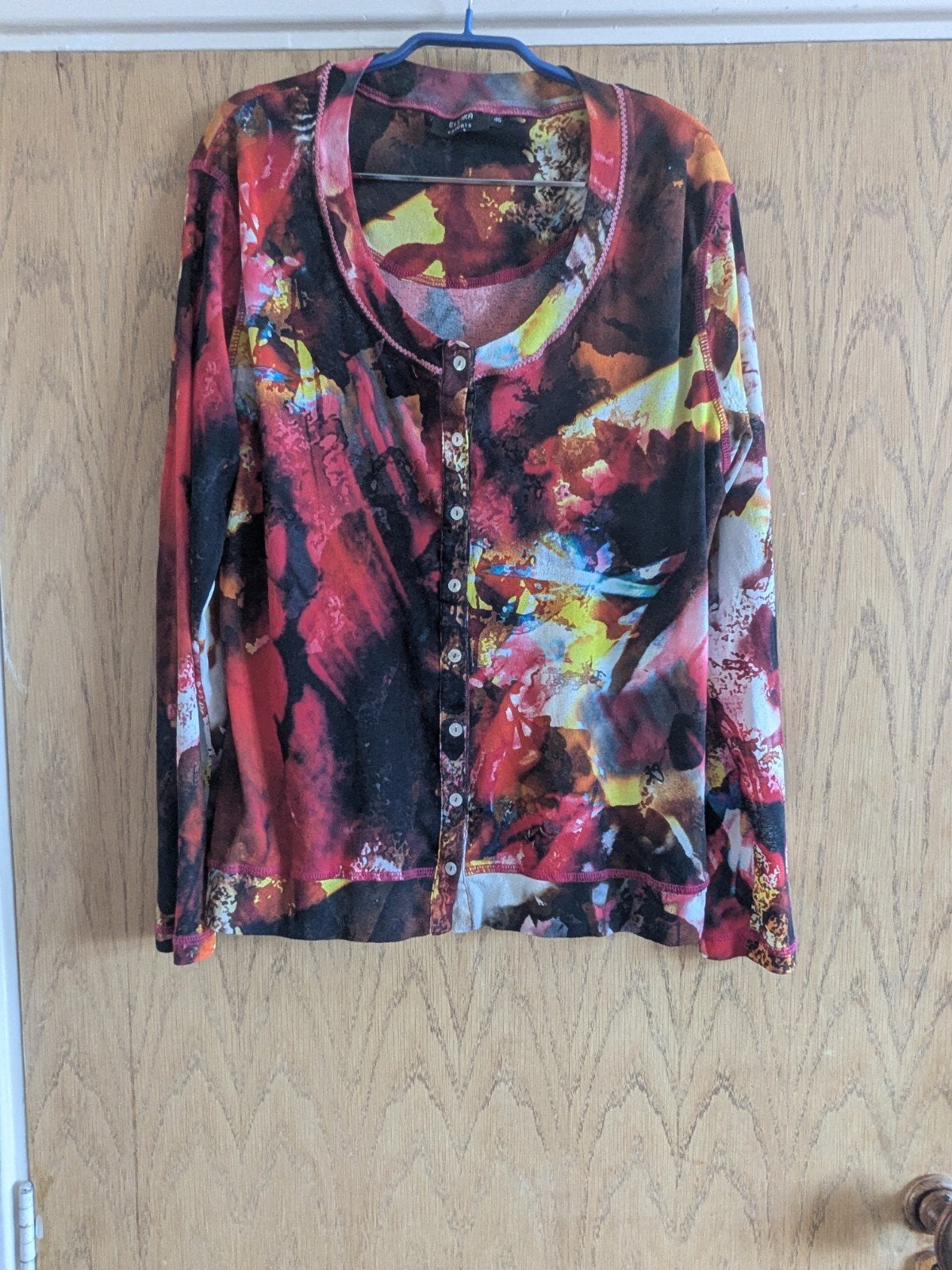 Elvira Casuals Kleurrijk Vest Maat 46, Kleding | Dames, Meerkleurig, Maat 46/48 (XL) of groter, Elvira Casuals, Ophalen of Verzenden