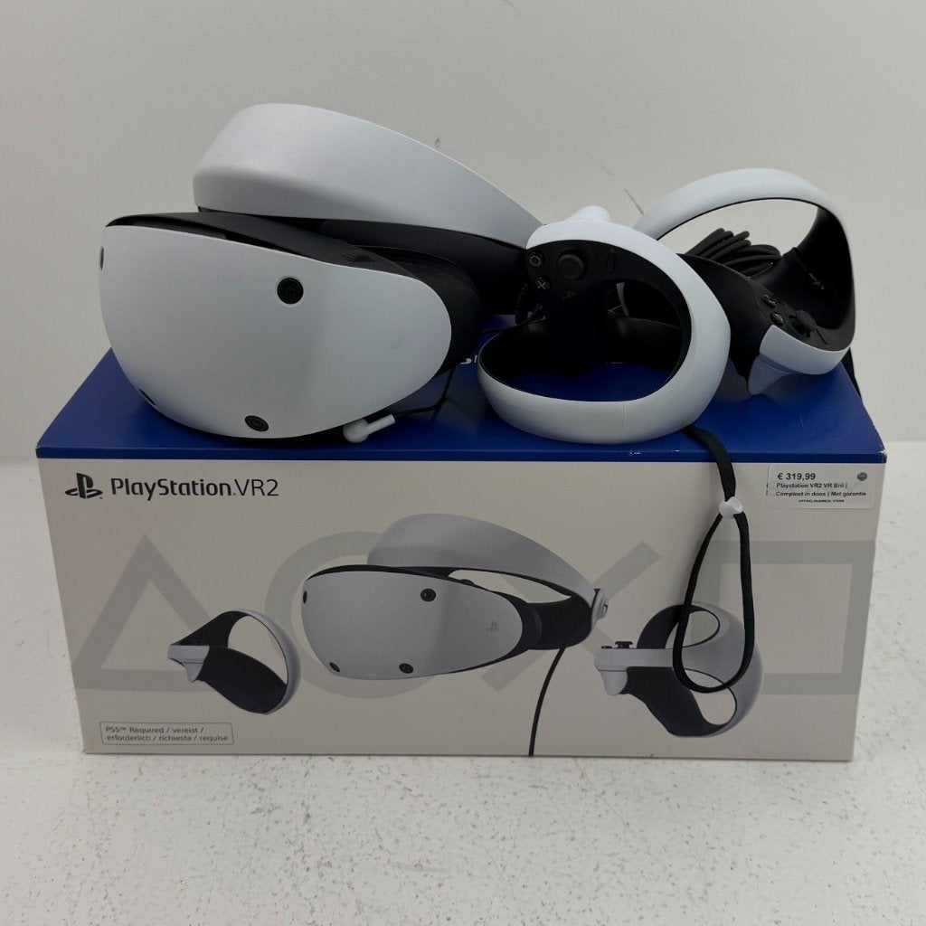 Playstation VR2 VR Bril | Compleet in doos | Met garantie, Spelcomputers en Games, VR-bril, Dordrecht@usedproducts.nl, Toulonselaan 72