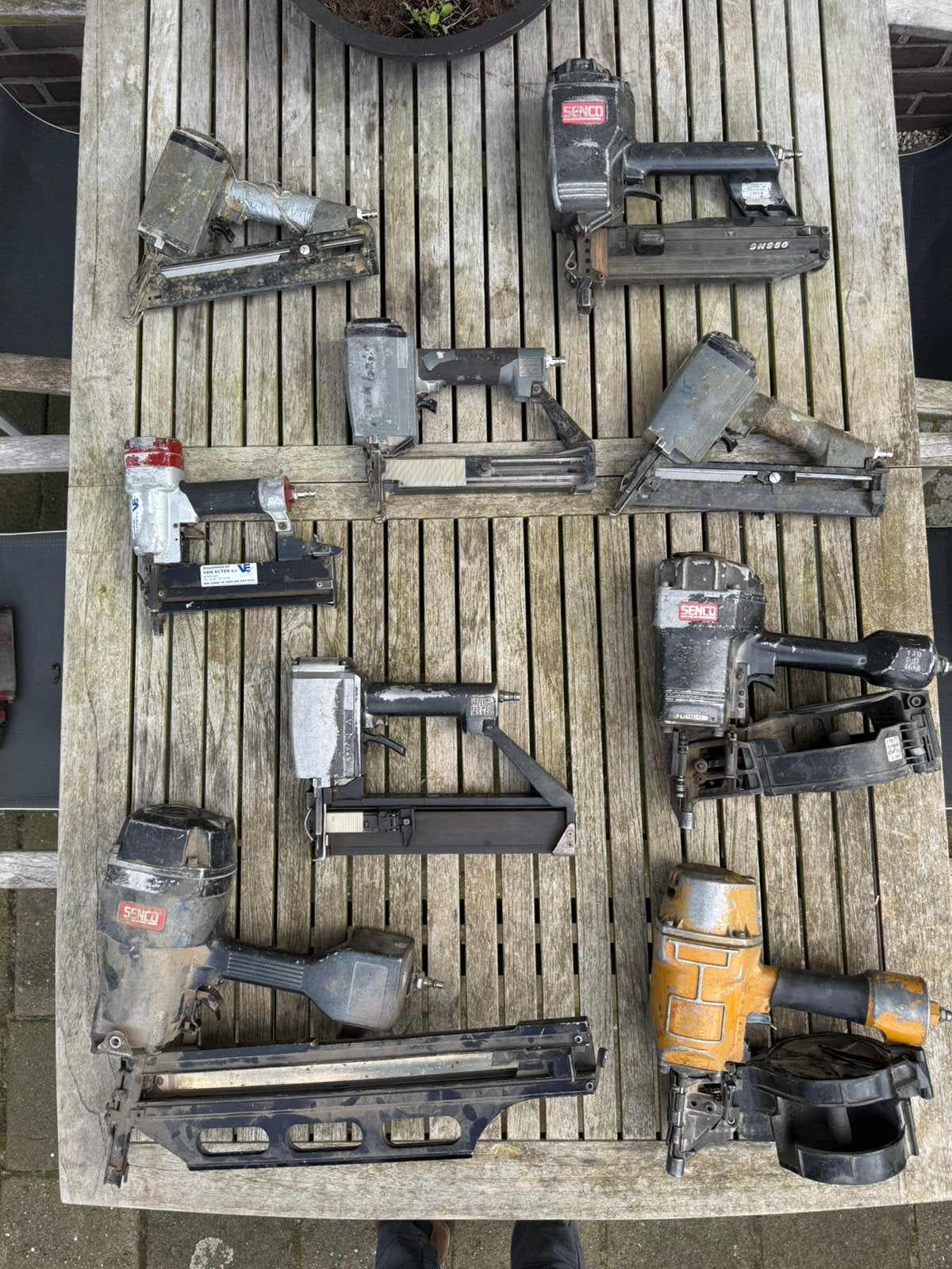 Senco tacker / spijkerpistool / schiethamer / nietmachine, Ophalen of Verzenden