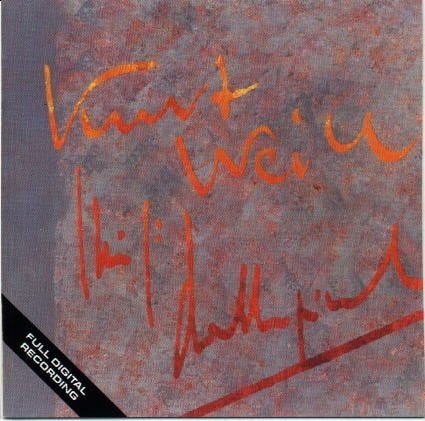 Kurt Weill - 'Recordare' + Dallepiccola, Overige componisten, Modernisme tot heden, Ophalen of Verzenden, Zo goed als nieuw