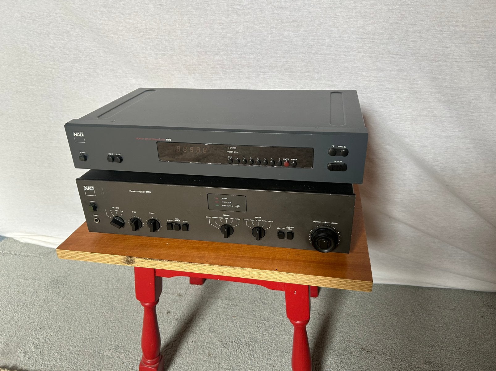 NAD 3155 plus tuner, Ophalen of Verzenden, Gebruikt, Overige merken