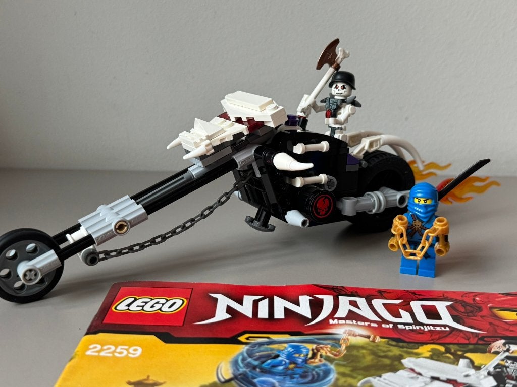 Lego - 2259 - Ninjago - Skull Motorbike, Kinderen en Baby's, Speelgoed | Duplo en Lego, Lego, Ophalen of Verzenden, Compleet, Zo goed als nieuw