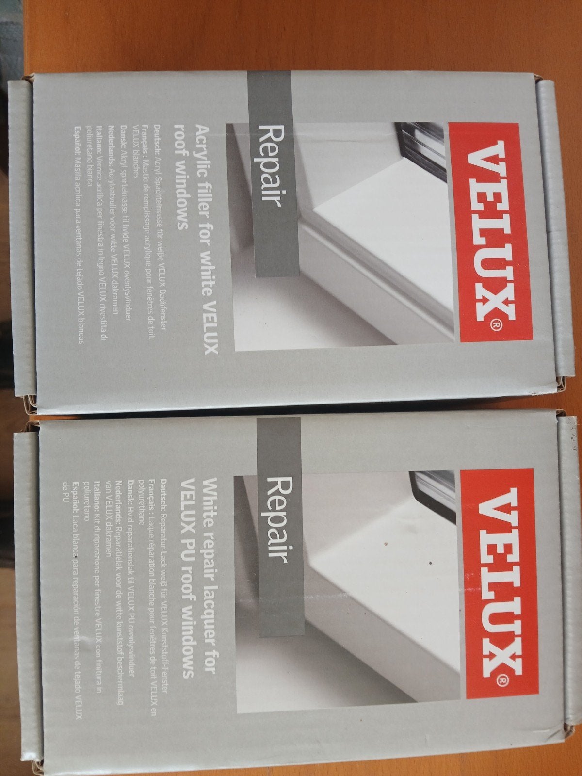 VELUX Reparatie Kit: Acrylaatvuller & Reparatielak, Minder dan 80 cm, Minder dan 80 cm, Nieuw, Ophalen of Verzenden