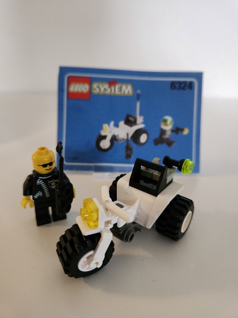 Lego City 1998 - Motoragent 6324, Gebruikt, Lego, Ophalen of Verzenden, Complete set