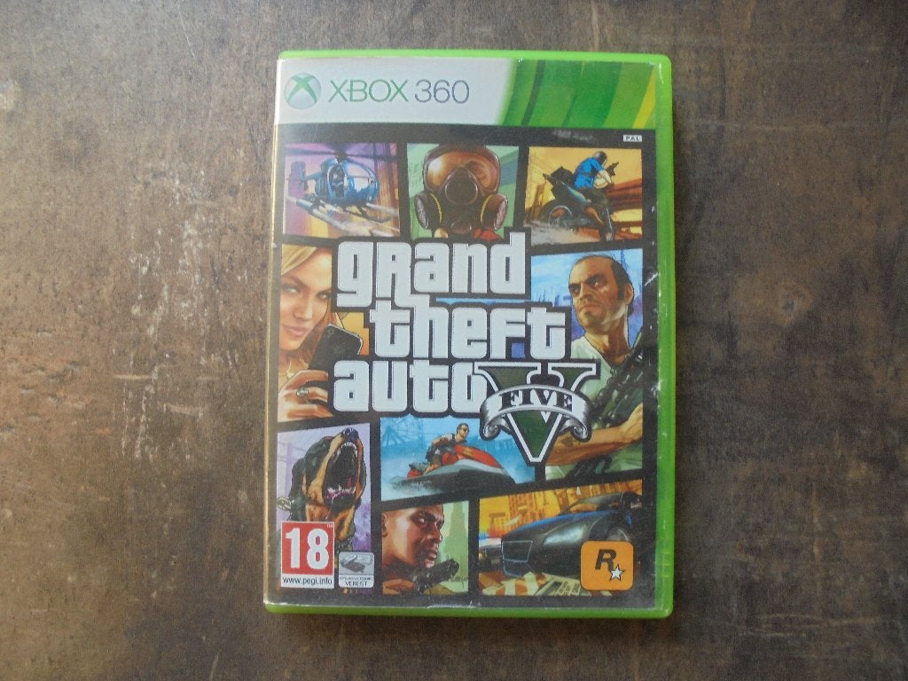 Grand Theft Auto V voor XBOX 360 (zie foto's), Avontuur en Actie, Gebruikt, Vanaf 18 jaar, 1 speler