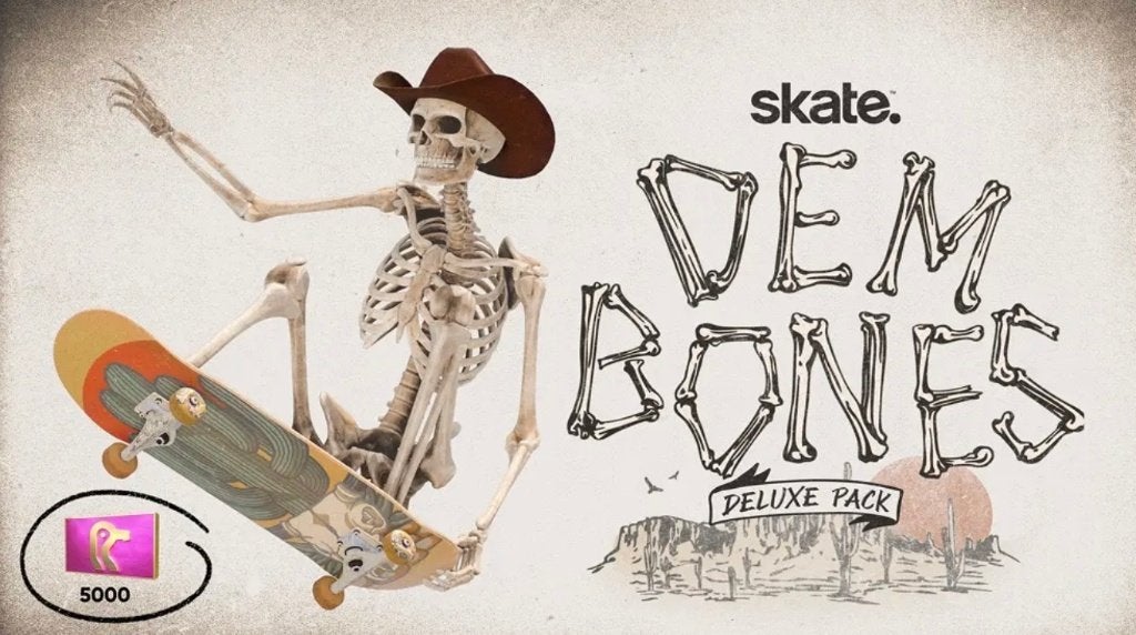 Skate. Dem Bones Deluxe Pack (EA App), Spelcomputers en Games, Ophalen, 1 speler, Nieuw, Vanaf 3 jaar