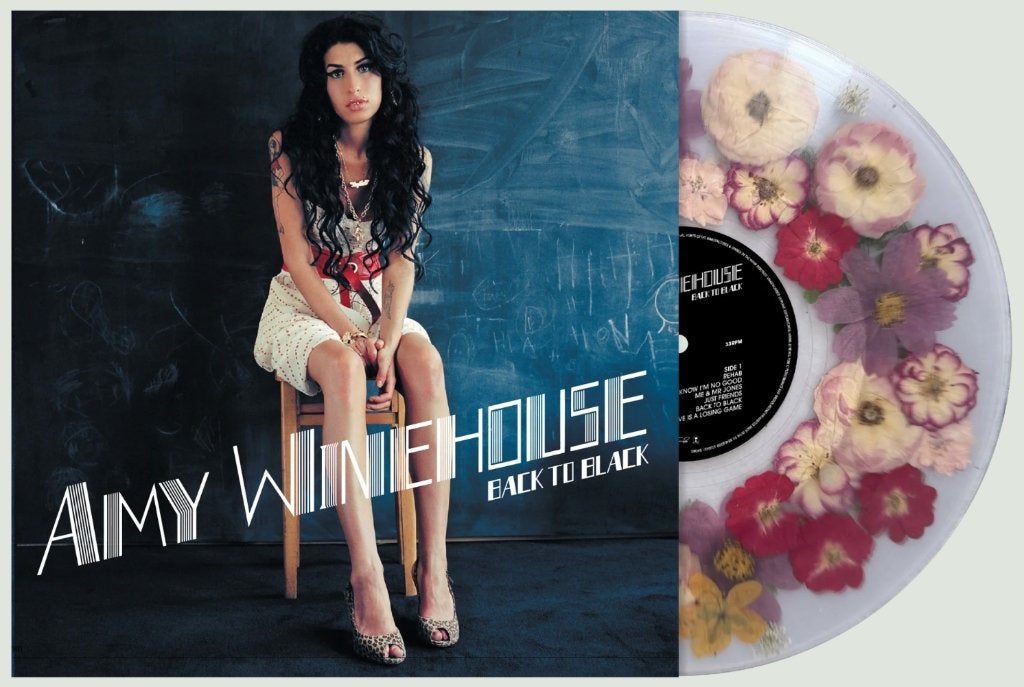 Vinyl LP Amy Winehouse Back To Black FLOWERS FILLED NIEUW, LP, Pop, Ophalen of Verzenden, Colored vinyl
