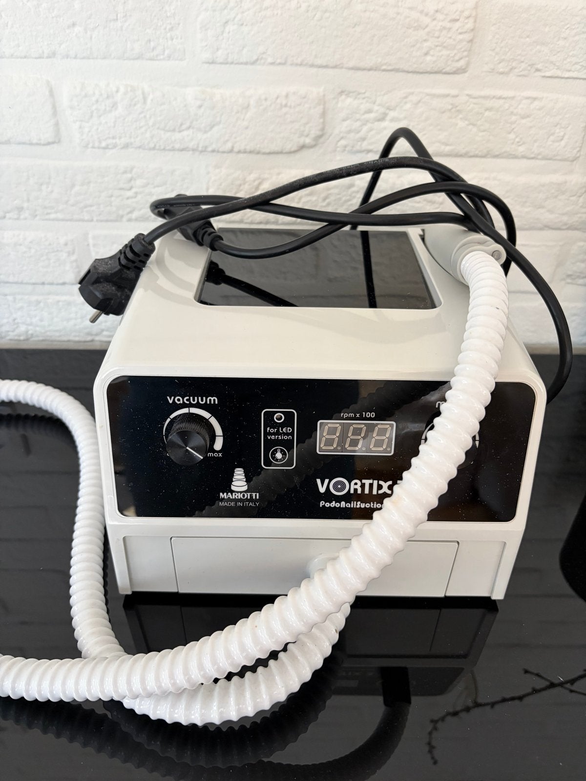 Mariotti Vortix 3 professionele pedicuremotor, Ophalen of Verzenden, Gebruikt, Hand- en Voetverzorging