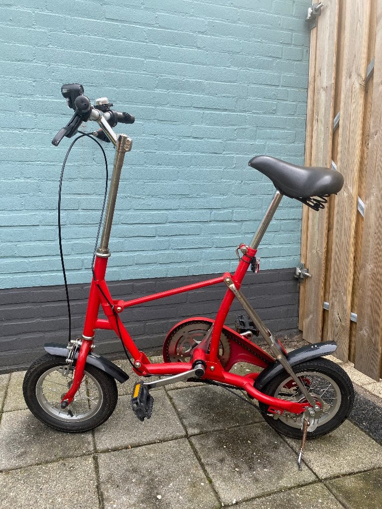 Vouw fiets, Ophalen, Gebruikt, Velgrem, 16 tot 18 inch