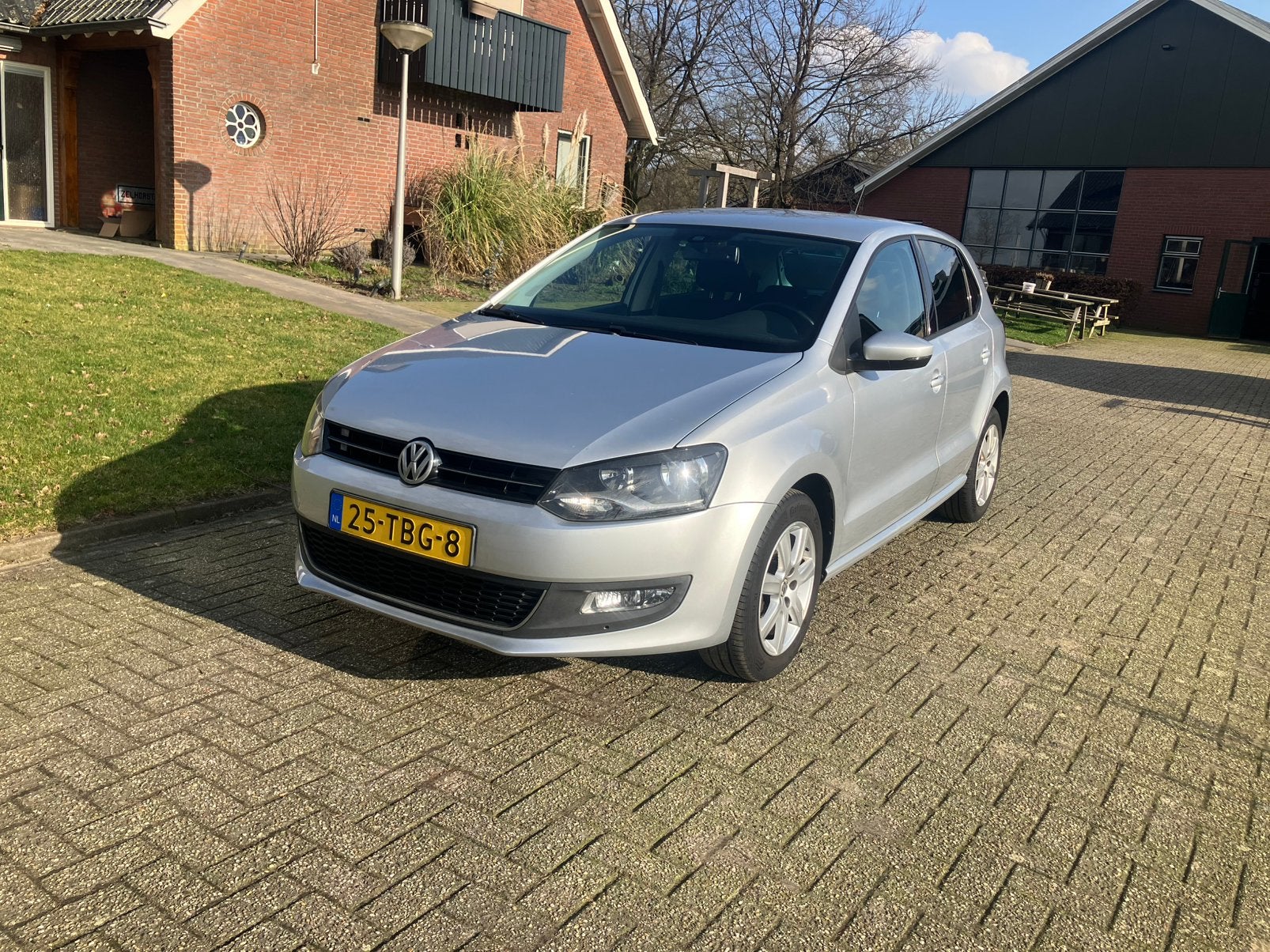 Volkswagen Polo 1.2 TSI 77KW 2012 Grijs, Auto's, Cruise Control, 988 kg, Handgeschakeld, Particulier