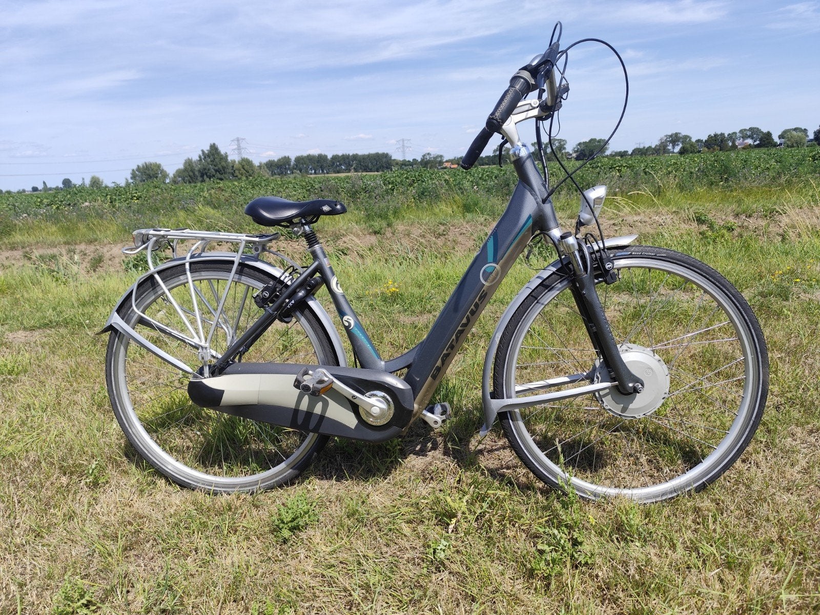 Batavus damesfiets, Fietsen en Brommers, Elektrische fietsen, Gebruikt, Batavus, 51 tot 55 cm, Ophalen