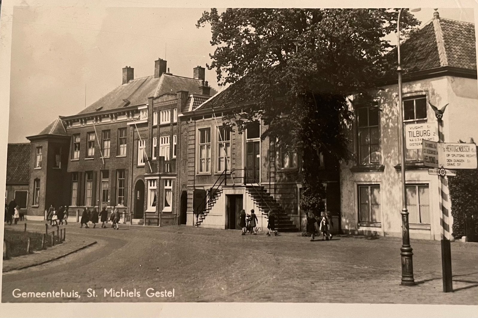 Gemeente huis St Michielsgestel 1949., Ophalen of Verzenden, 1940 tot 1960