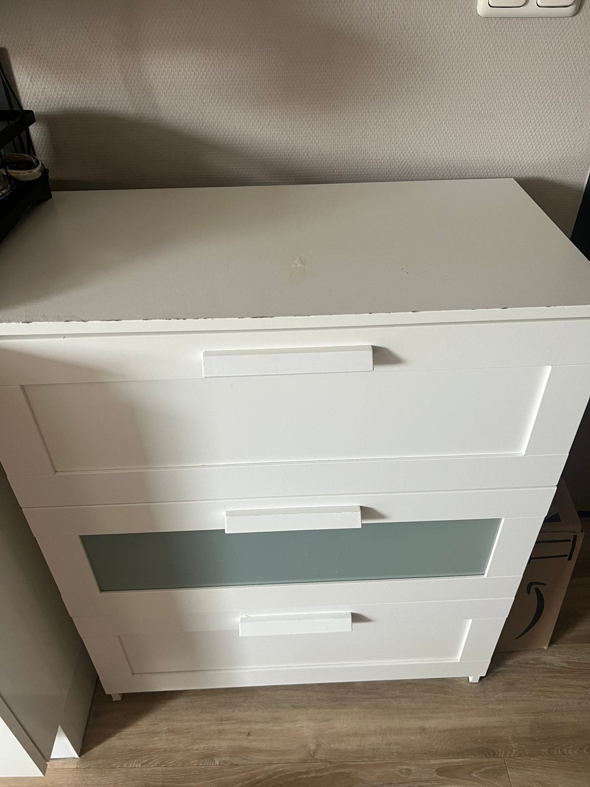 Kast en twee nachtkastjes, Ophalen, Gebruikt, 25 tot 50 cm, Minder dan 100 cm