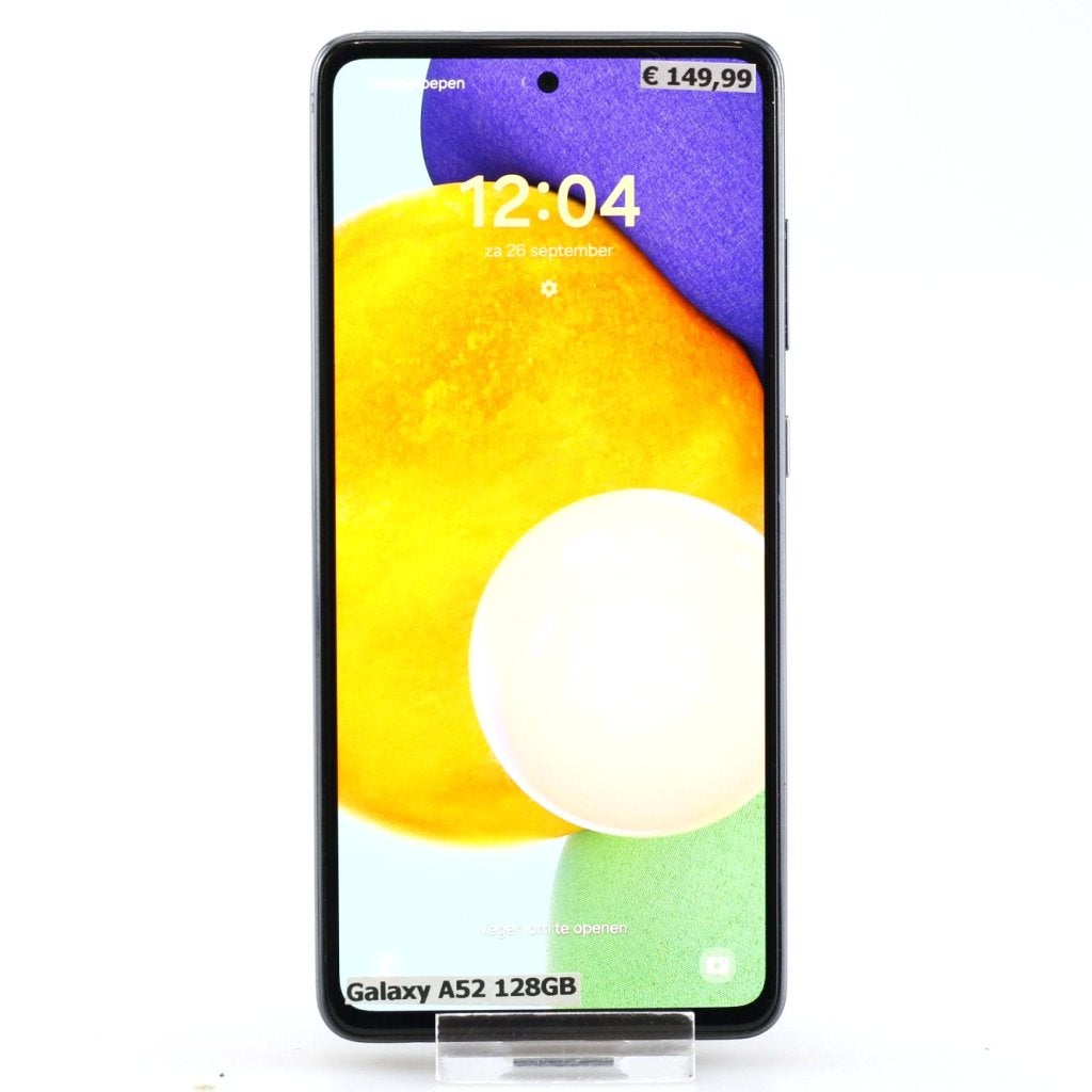 Samsung Galaxy A52 128GB Zwart, Samsung, Zo goed als nieuw, Support@Samsung.com, 129, Samsung-ro, Yeongtong-gu
Suwon-si, Gyeonggi-do 16677
South Korea
