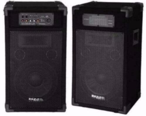 karaoke speakers met versterker 7076-B, ., Nieuw, Ophalen of Verzenden, .