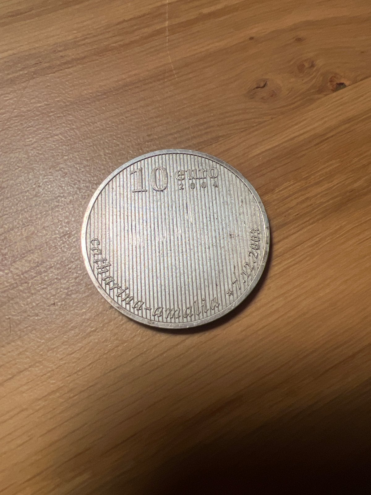 10 euro munt Amalia 2004 - Zilveren Geboortemunt, Postzegels en Munten, Munten | Nederland, Koningin Beatrix, Zilver, Euro's, Ophalen of Verzenden
