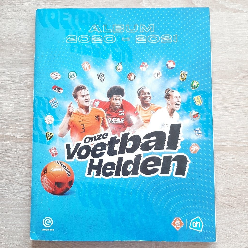Verzamelalbum Eredivisie voetbalplaatjes seizoen 2020-2021., Verzenden, Nieuw, Overige binnenlandse clubs, Poster, Plaatje of Sticker