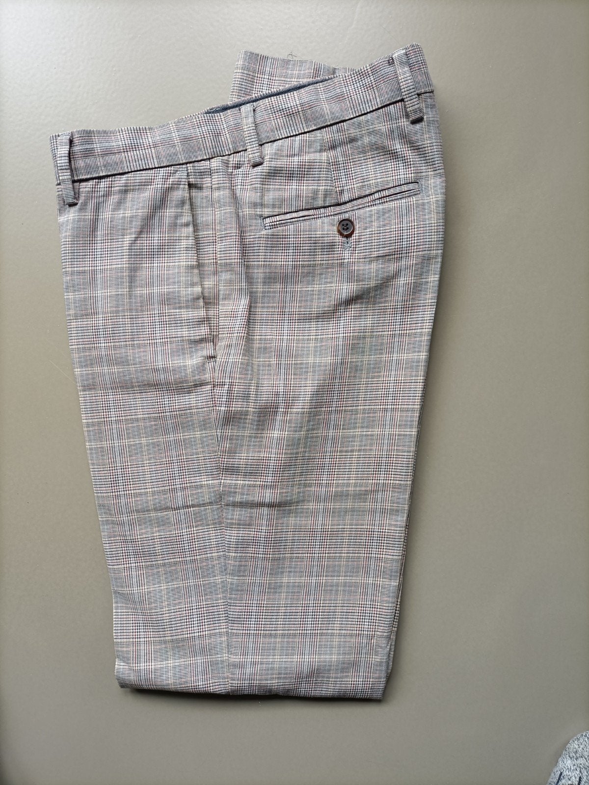 Stijlvolle Geruite Broek Dockers - Maat 32x34, Kleding | Heren, Onbekend, Meerkleurig, Overige maten, Ophalen of Verzenden