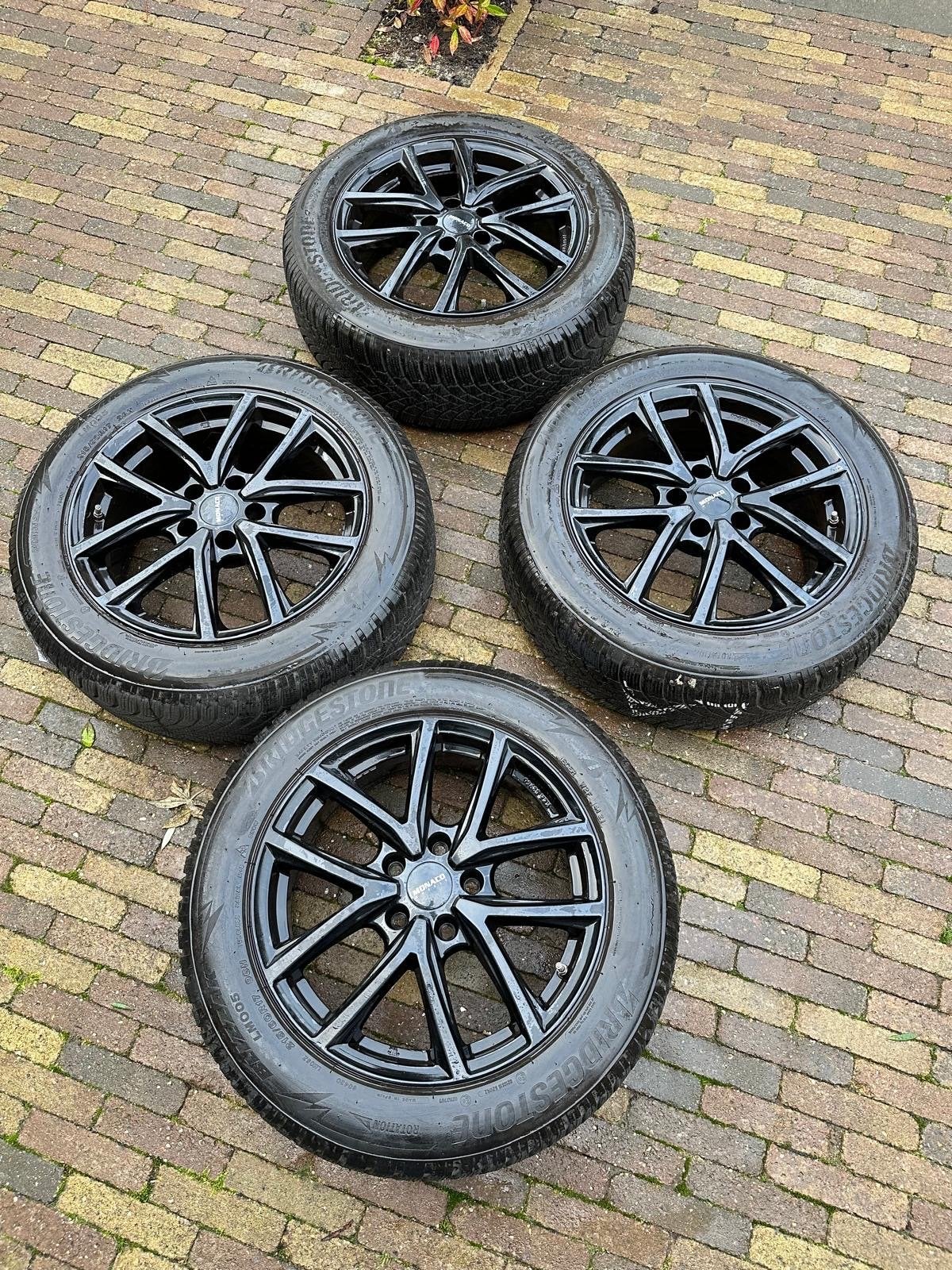 Nissan Qashqai winterbanden op Monaco velgen 215/60R17, Antiek en Kunst, Ophalen of Verzenden