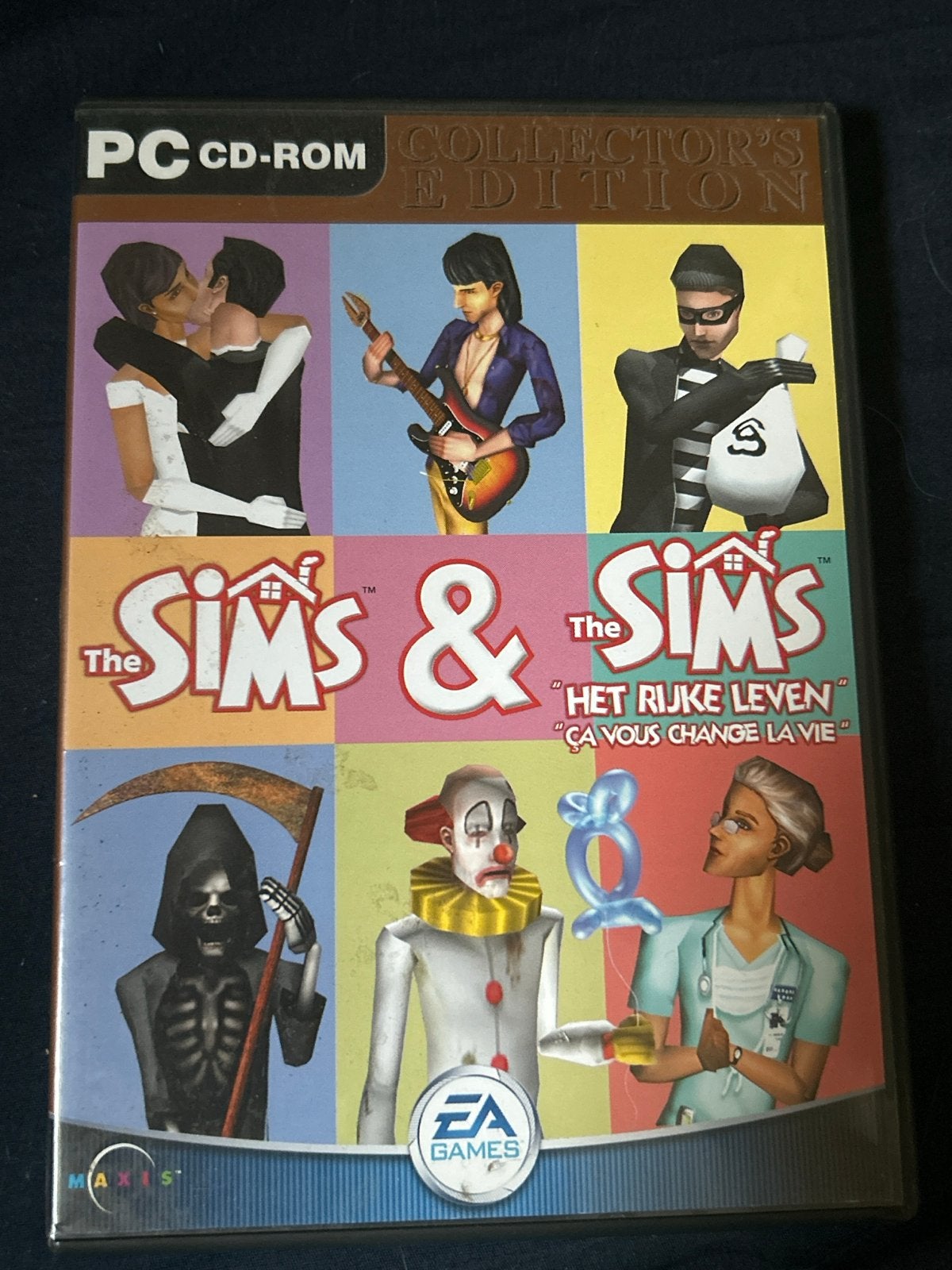 The Sims & Het Rijke Leven Collector's Edition PC CD-ROM, Gebruikt, 1 speler, Ophalen of Verzenden, Vanaf 7 jaar