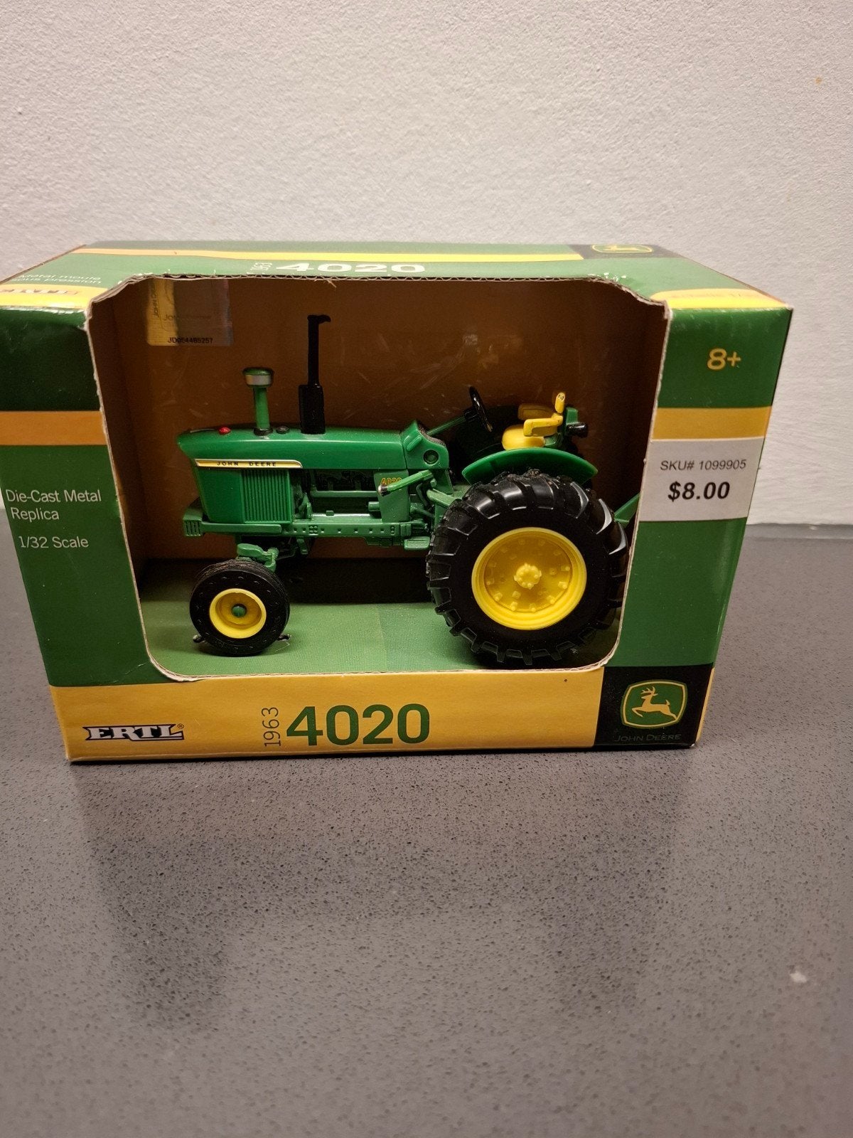 te koop britains john deere 4020, Ophalen of Verzenden, 1:32 tot 1:50