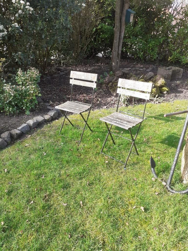Tuinstoeltjes, Tuin en Terras, Tuinsets en Loungesets, Ophalen of Verzenden, Overige materialen, 2 zitplaatsen