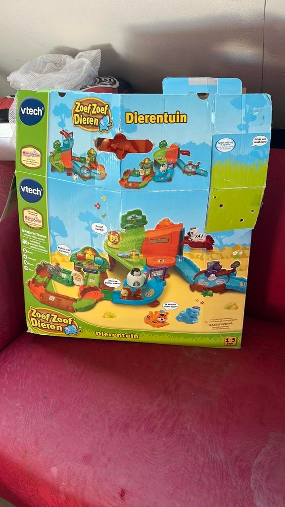 Zoef zoef dierentuin, Kinderen en Baby's, Speelgoed | Vtech, Ophalen of Verzenden, Gebruikt, 6 maanden tot 2 jaar