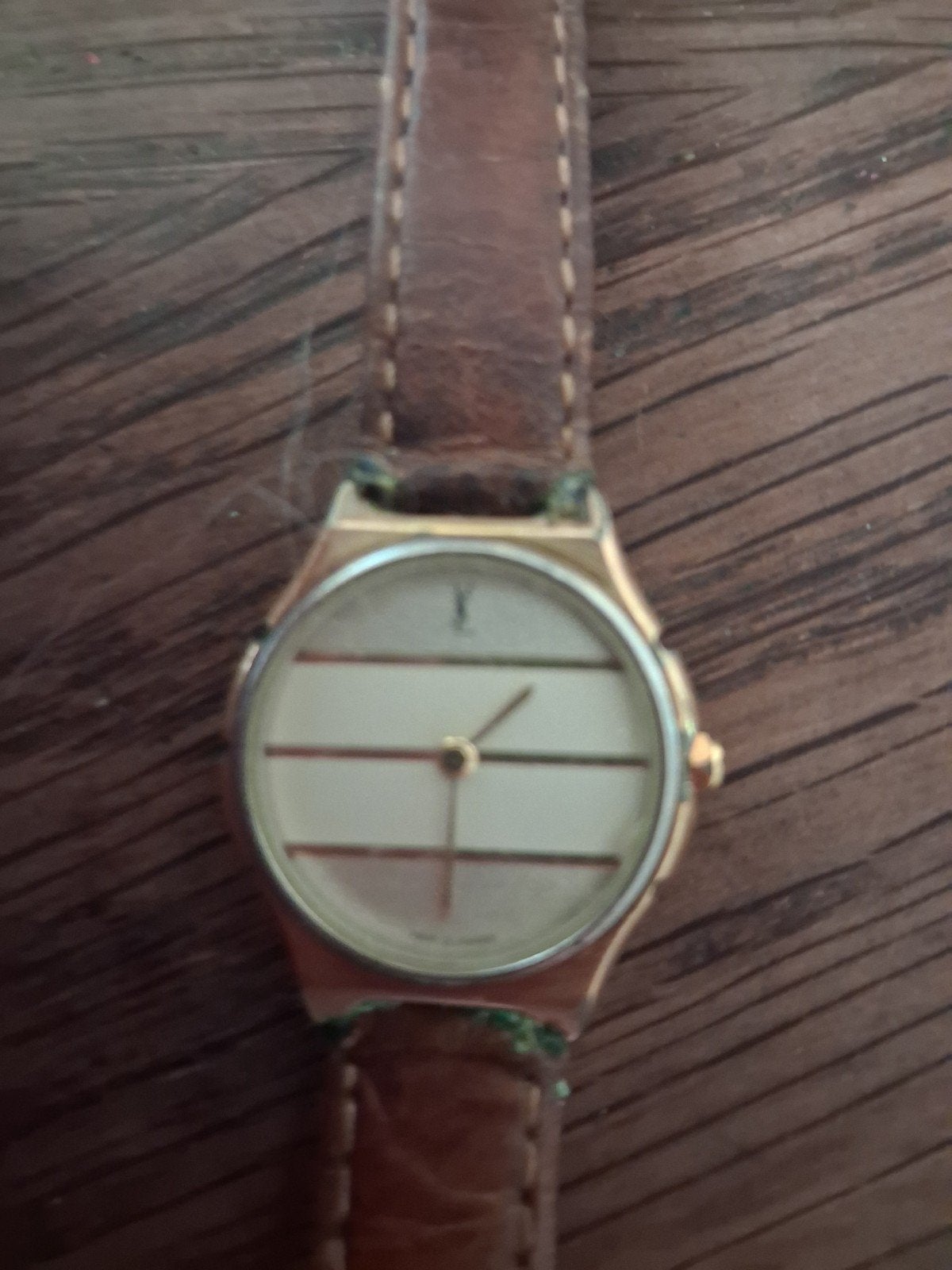 Oude Yves Saint Laurent horloge, Ophalen of Verzenden, Gebruikt, Overige merken