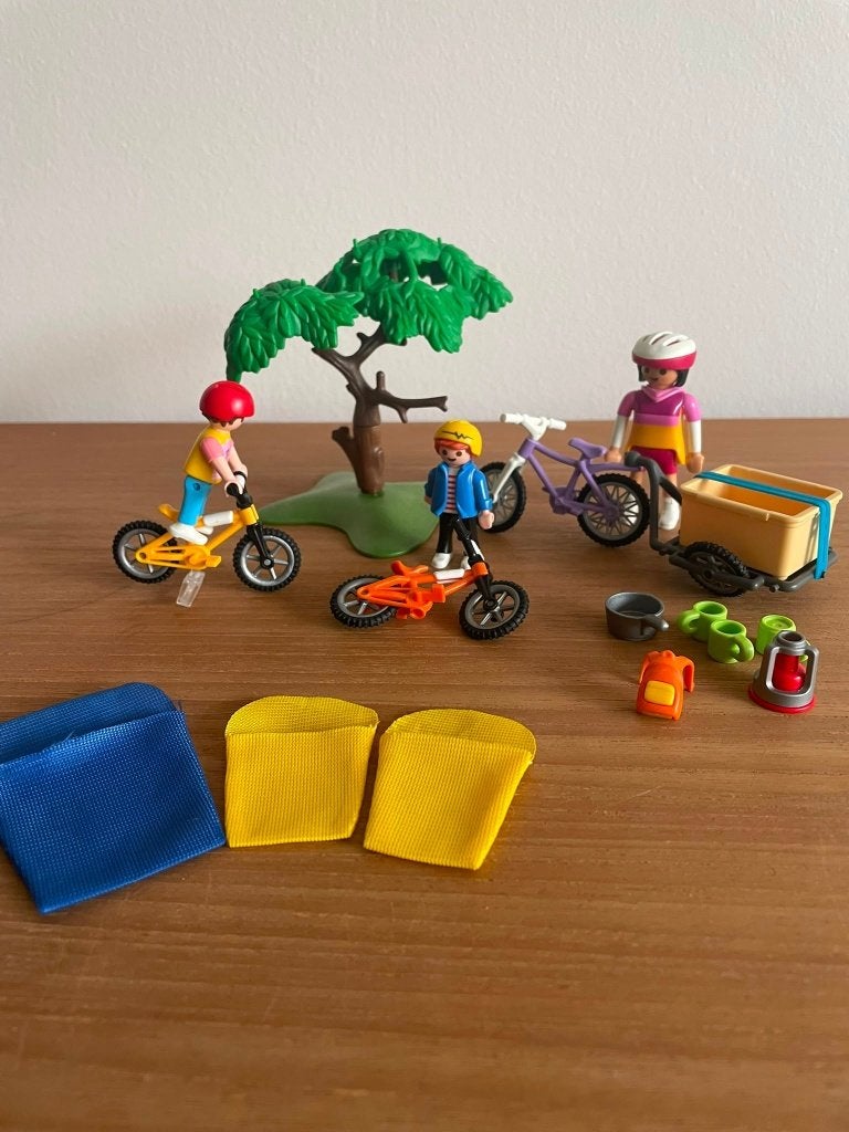 Playmobil Mountainbiketocht city life 6890 (set 19), Complete set, Ophalen of Verzenden, Zo goed als nieuw, City life