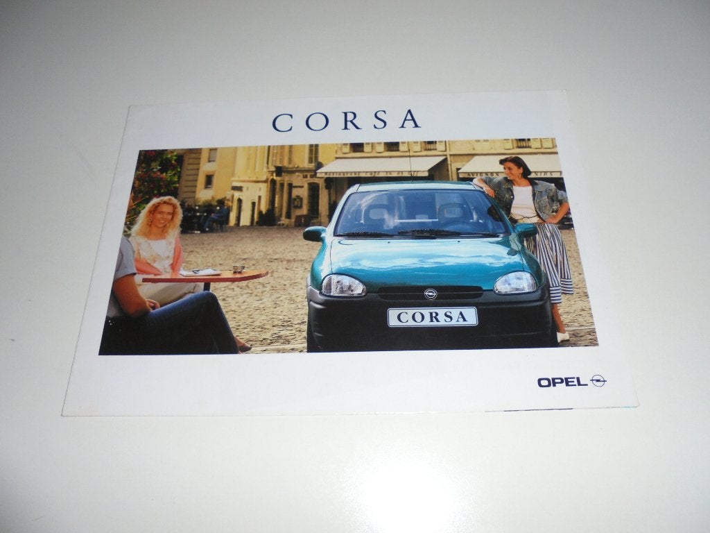 brochure Opel Corsa  1994, Ophalen of Verzenden, Zo goed als nieuw, Opel