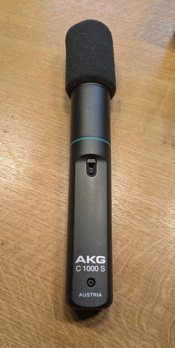 AKG C 1000 S Condensator Microfoon met Accessoires, Muziek en Instrumenten, Microfoons, Ophalen of Verzenden, Zo goed als nieuw