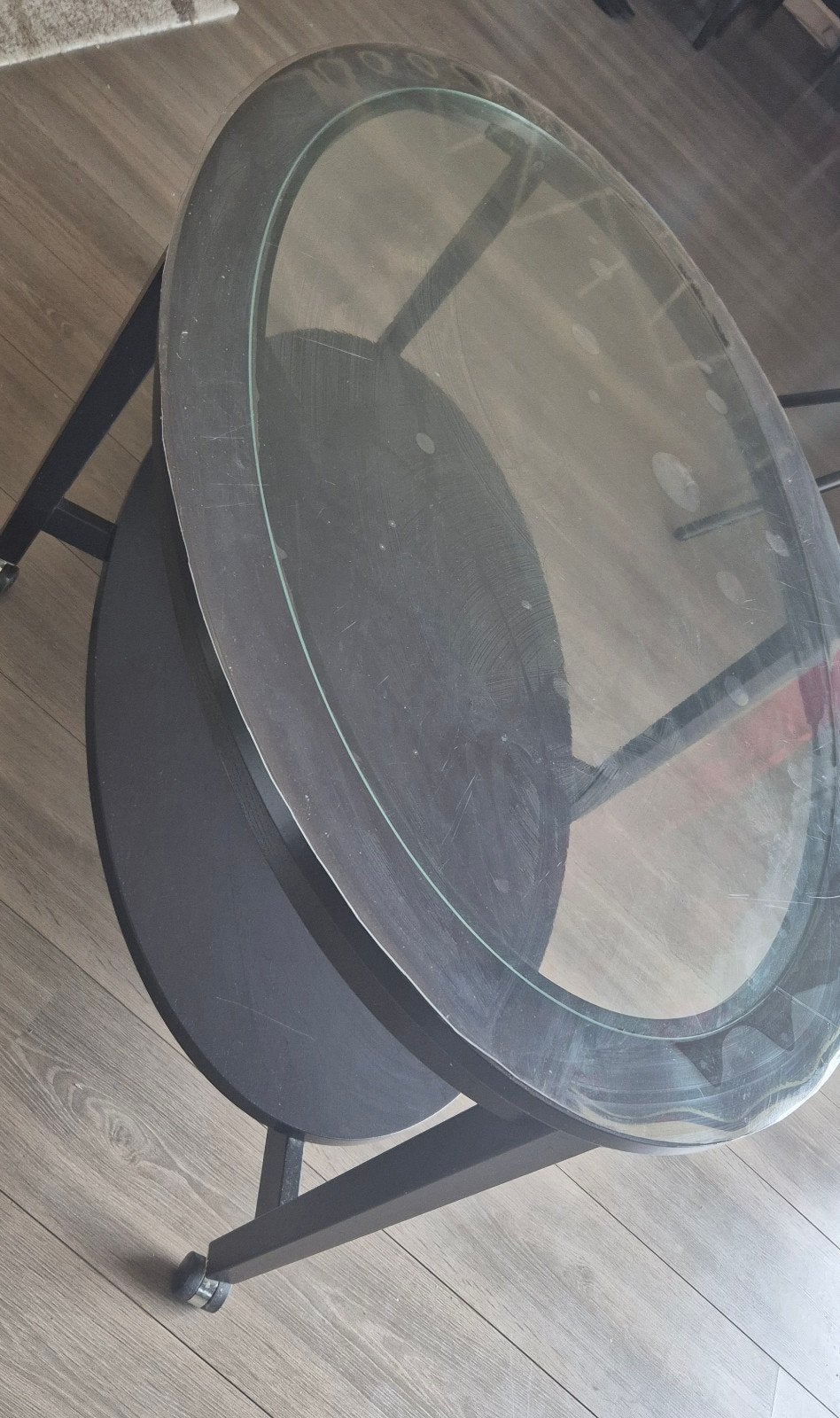 Salontafel, Huis en Inrichting, Tafels | Salontafels, Ophalen, Gebruikt, 100 tot 150 cm, 50 tot 100 cm