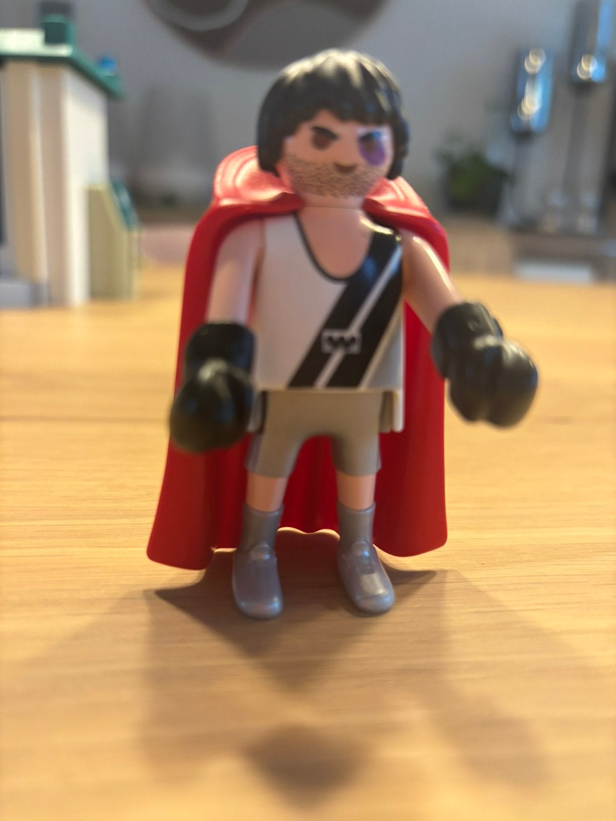 Playmobil bokser, Kinderen en Baby's, Ophalen, Complete set, Zo goed als nieuw, Figuren