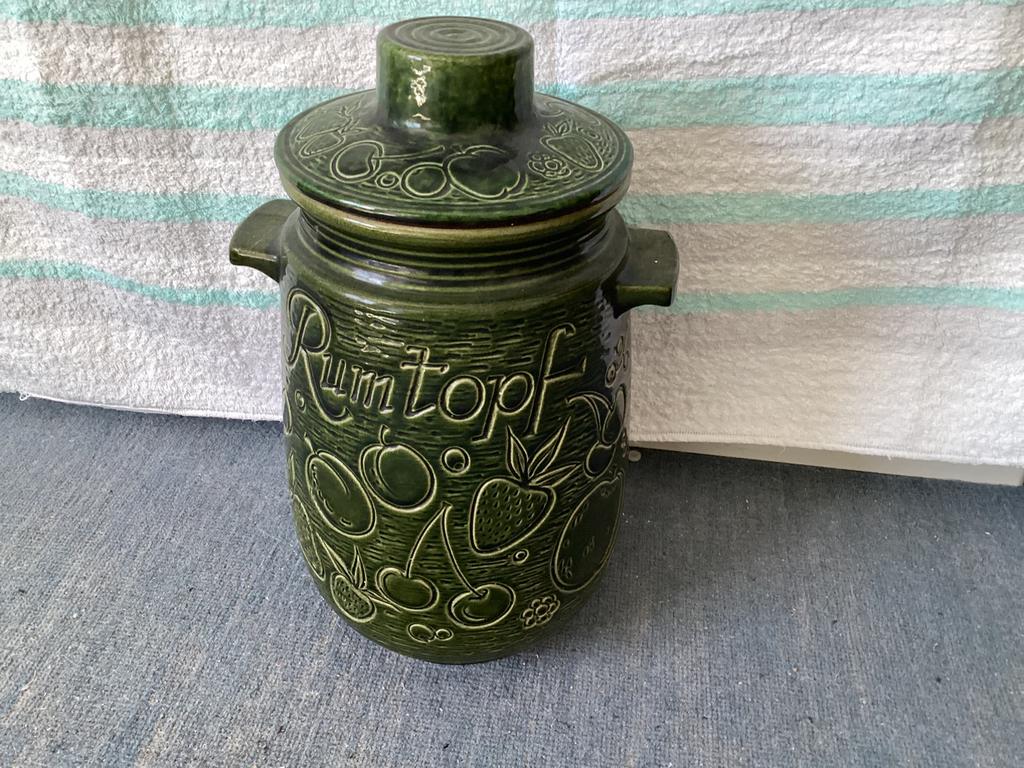 Rumtopf, Ophalen