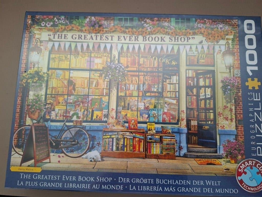 legpuzzel 1000 stukjes - The greatest ever bookshop - NIEUW!, Ophalen of Verzenden, Nieuw