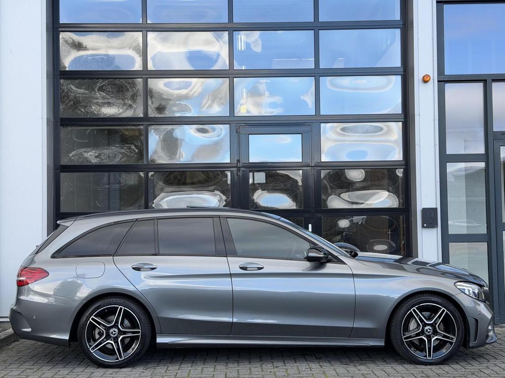 Mercedes C-klasse Estate 180 Business Solution AMG / PANO, Auto's, Mercedes-Benz, Automaat, Automatische klimaatregeling, 1430 kg