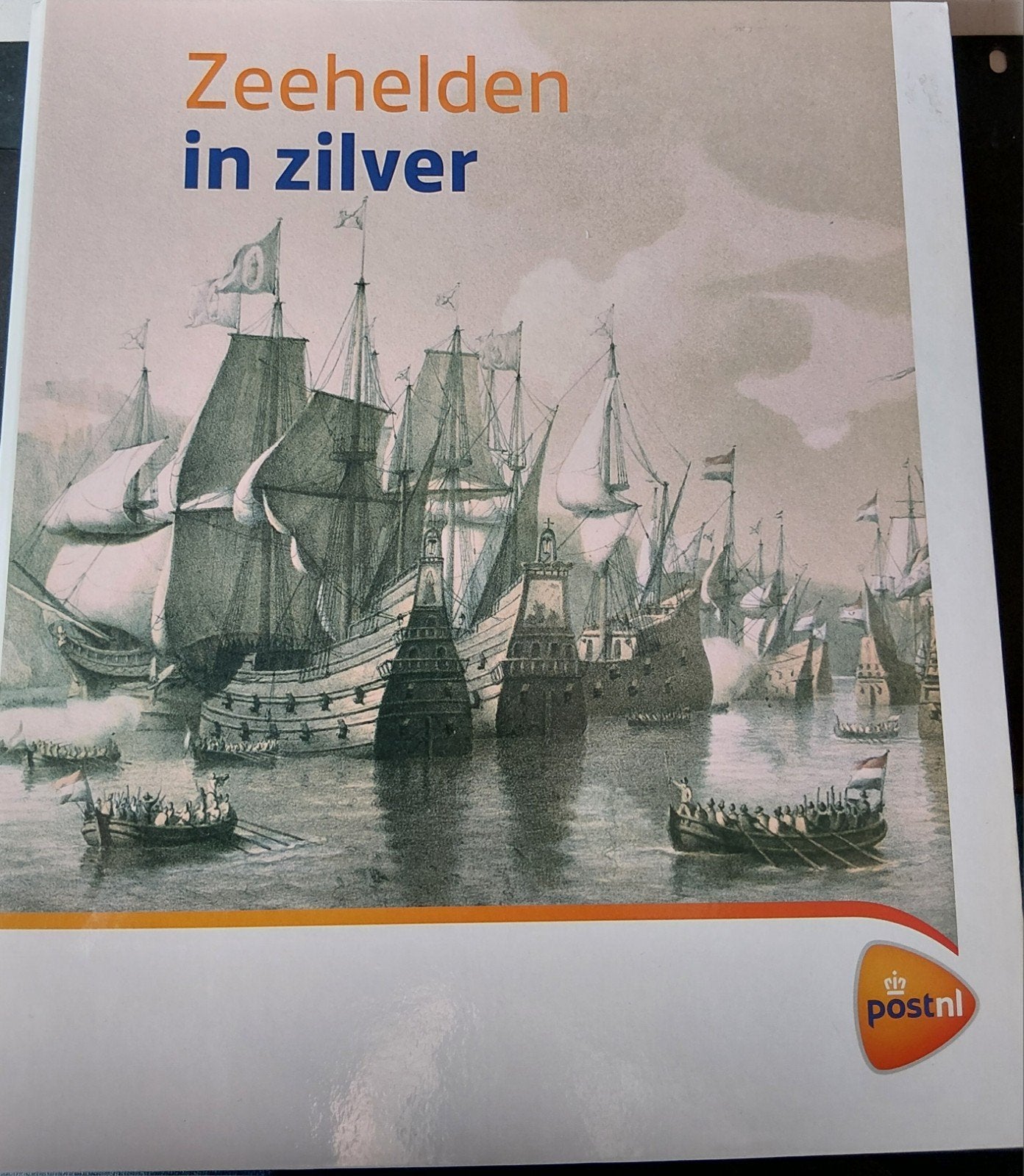 Album Zeehelden in het zilver (12 stuks), Verzenden, Na 1940, Postfris