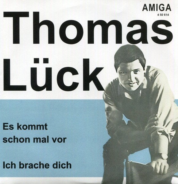 Nieuwpersing vinylsingle Thomas luck '25 gezocht, Ophalen of Verzenden, Zo goed als nieuw, Overige formaten, Levenslied of Smartlap