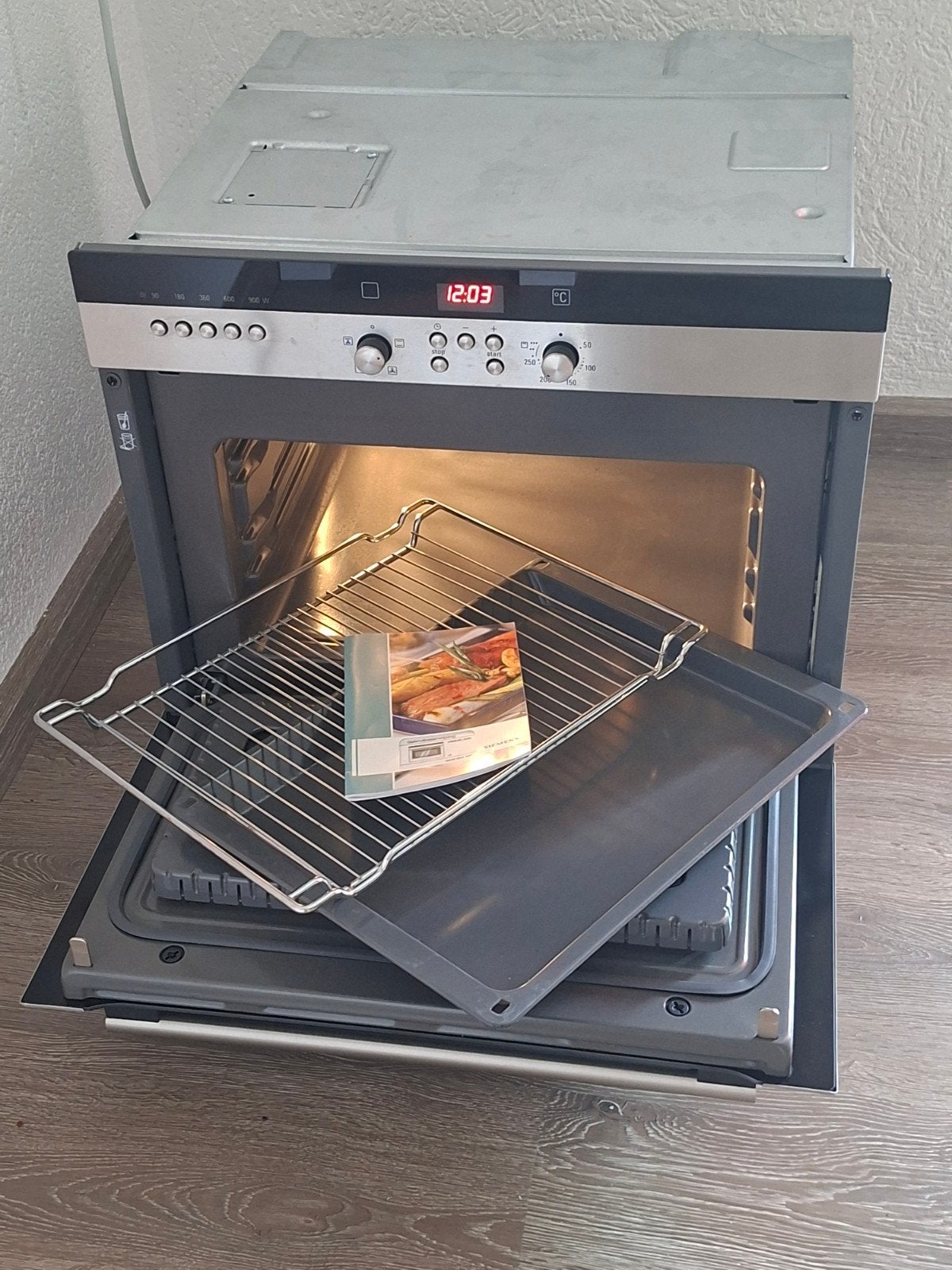 combi oven met magnetron siemens, Witgoed en Apparatuur, Ovens, 45 tot 50 cm, Hete lucht, 60 cm of meer, Siemens
