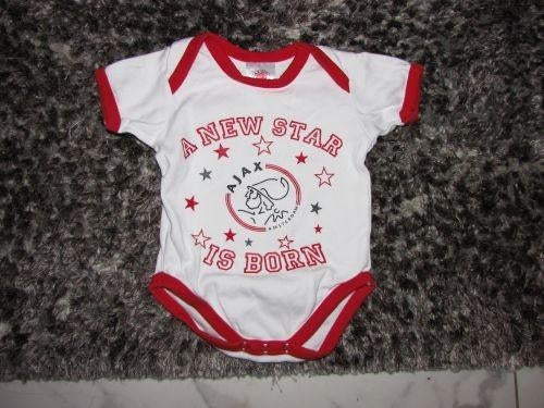 50-56 AJAX romper, Ophalen of Verzenden, Zo goed als nieuw, Jongetje, Nacht- of Onderkleding