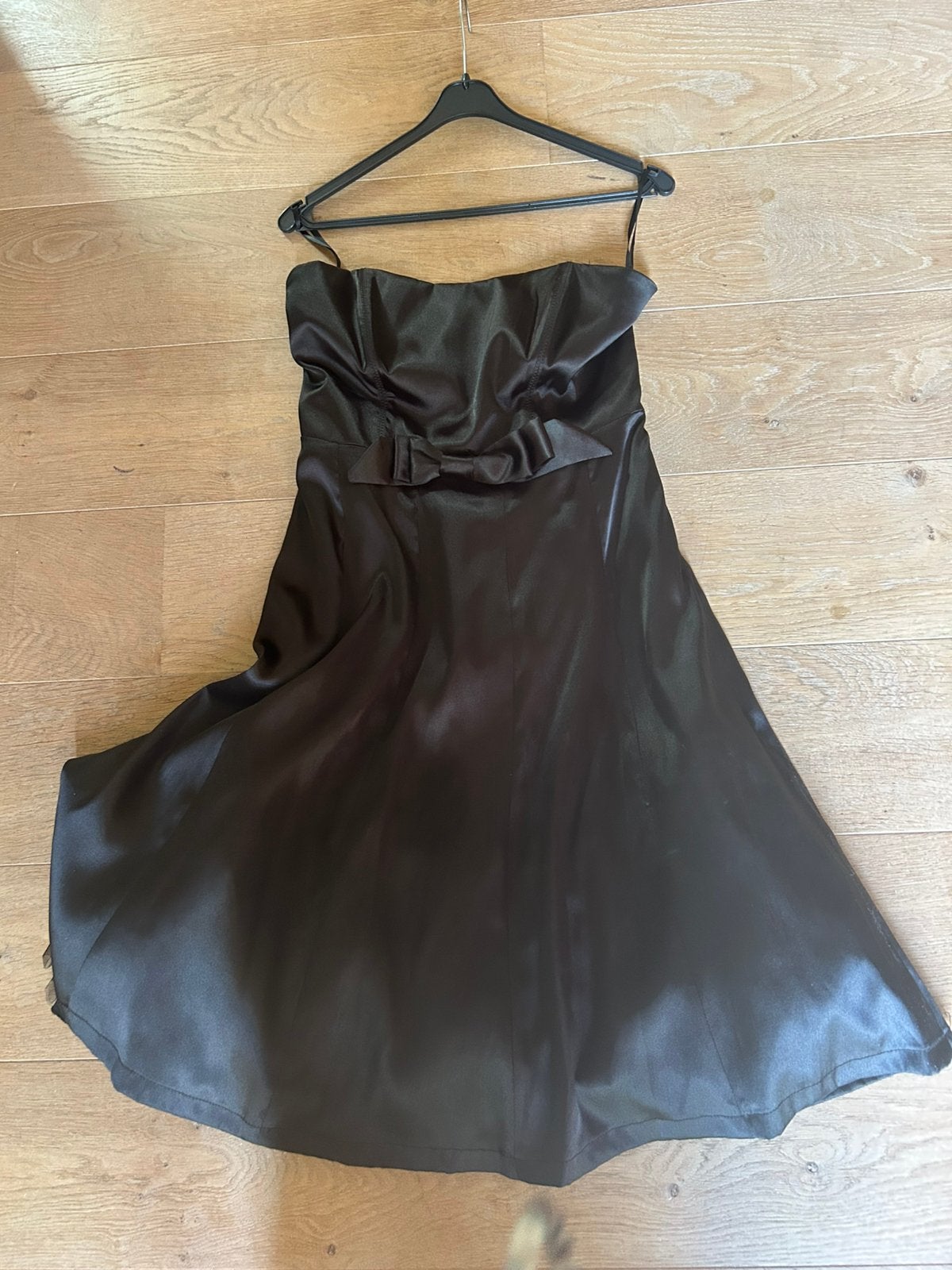 Strapless galajurk maat 38, Kleding | Dames, Gelegenheidskleding, Maat 38/40 (M), Galajurk, Zwart, Ophalen of Verzenden
