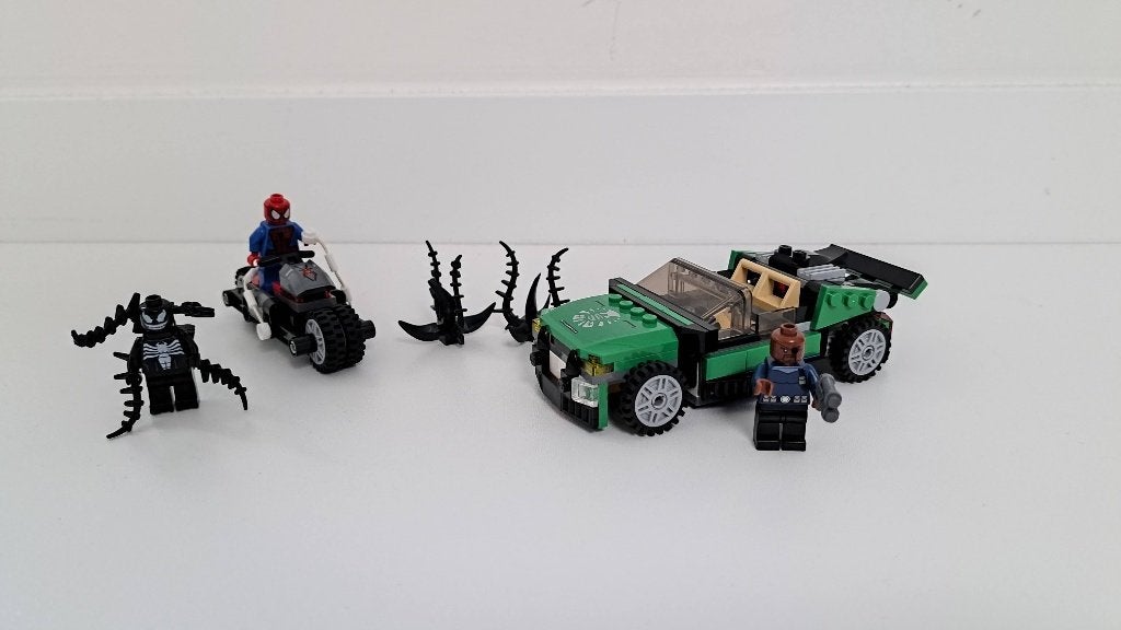LEGO Marvel Spider-Man vs. Venom en Nick Fury set, Gebruikt, Marvel, Lego, Compleet