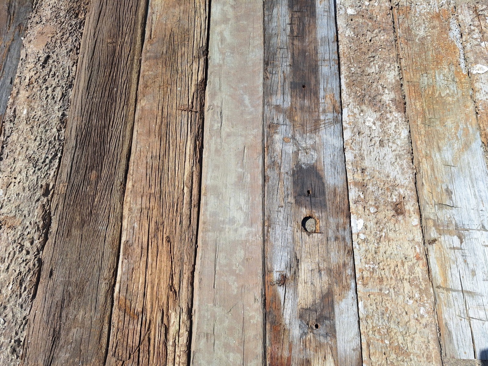 duurzaam  sloophout  planken  Hardhout  meerpaalplanken